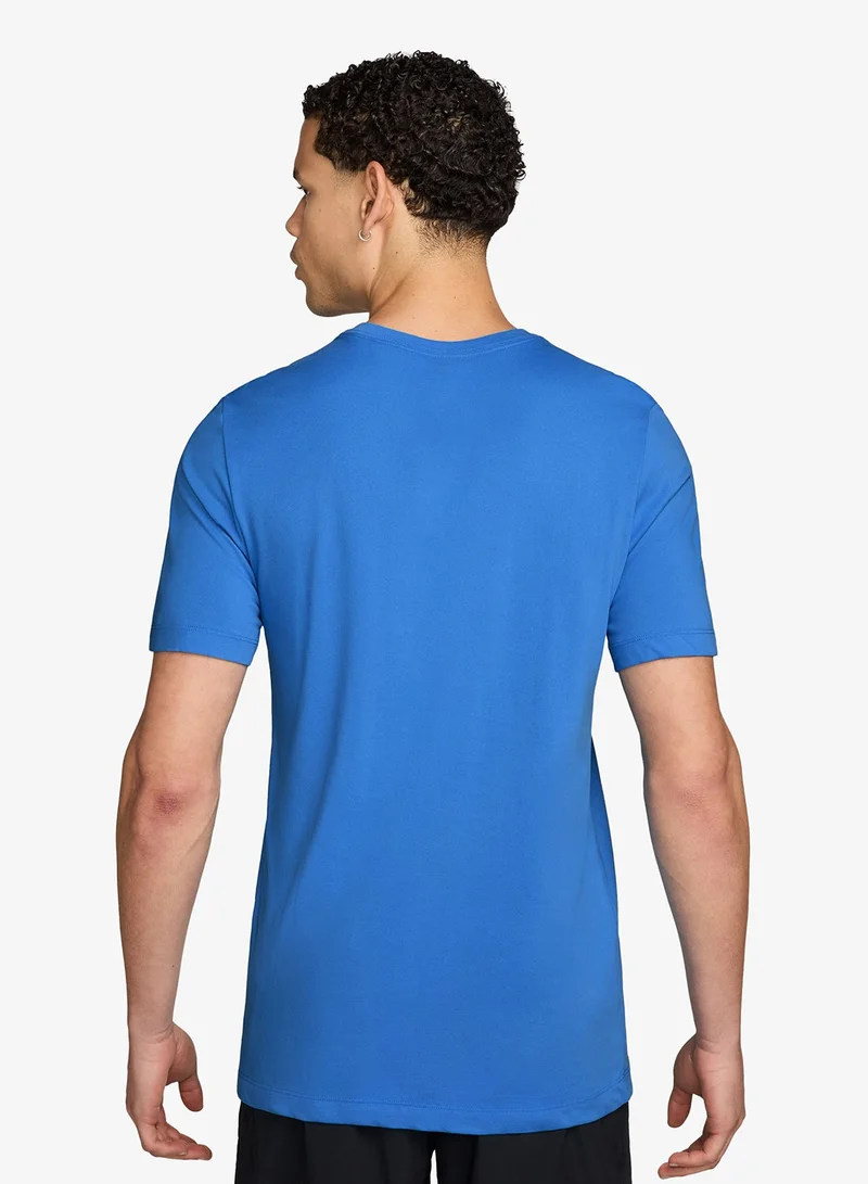 نايكي تيشيرت دراي فيت رن سويش