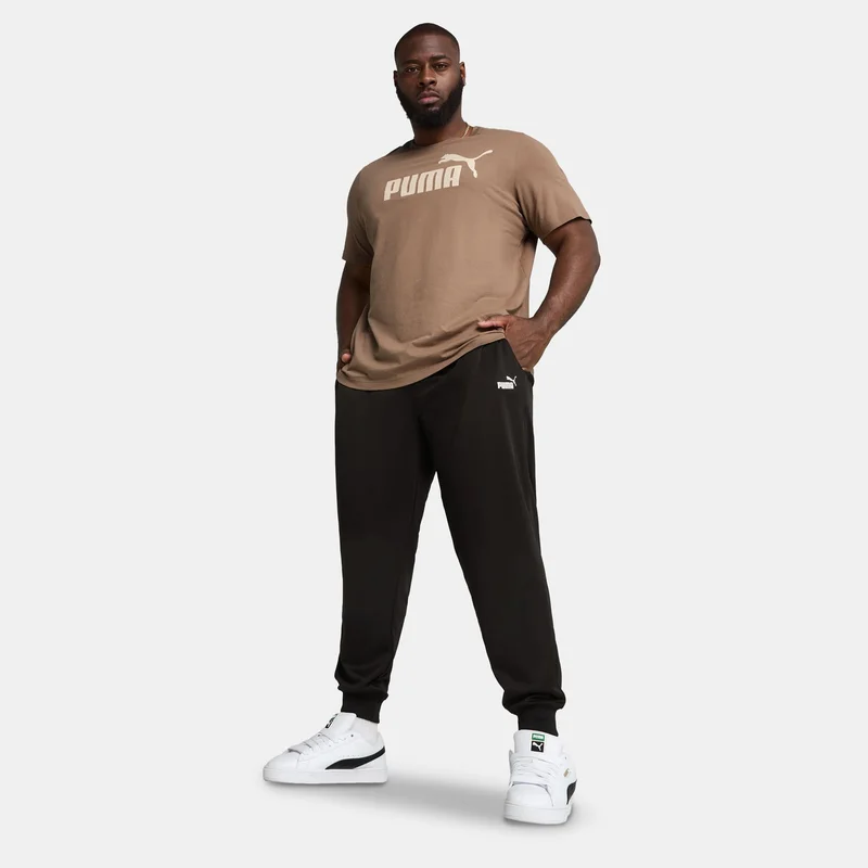 PUMA Beige Men's Essentials No. 1 Logo T-Shirt for Men | Best Price UAE