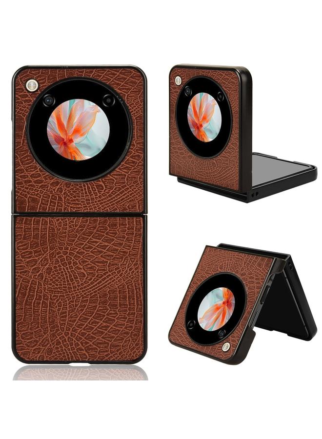 The Bros Case For ZTE nubia Flip / Libero Flip Crocodile Texture Back Cover Phone Case
