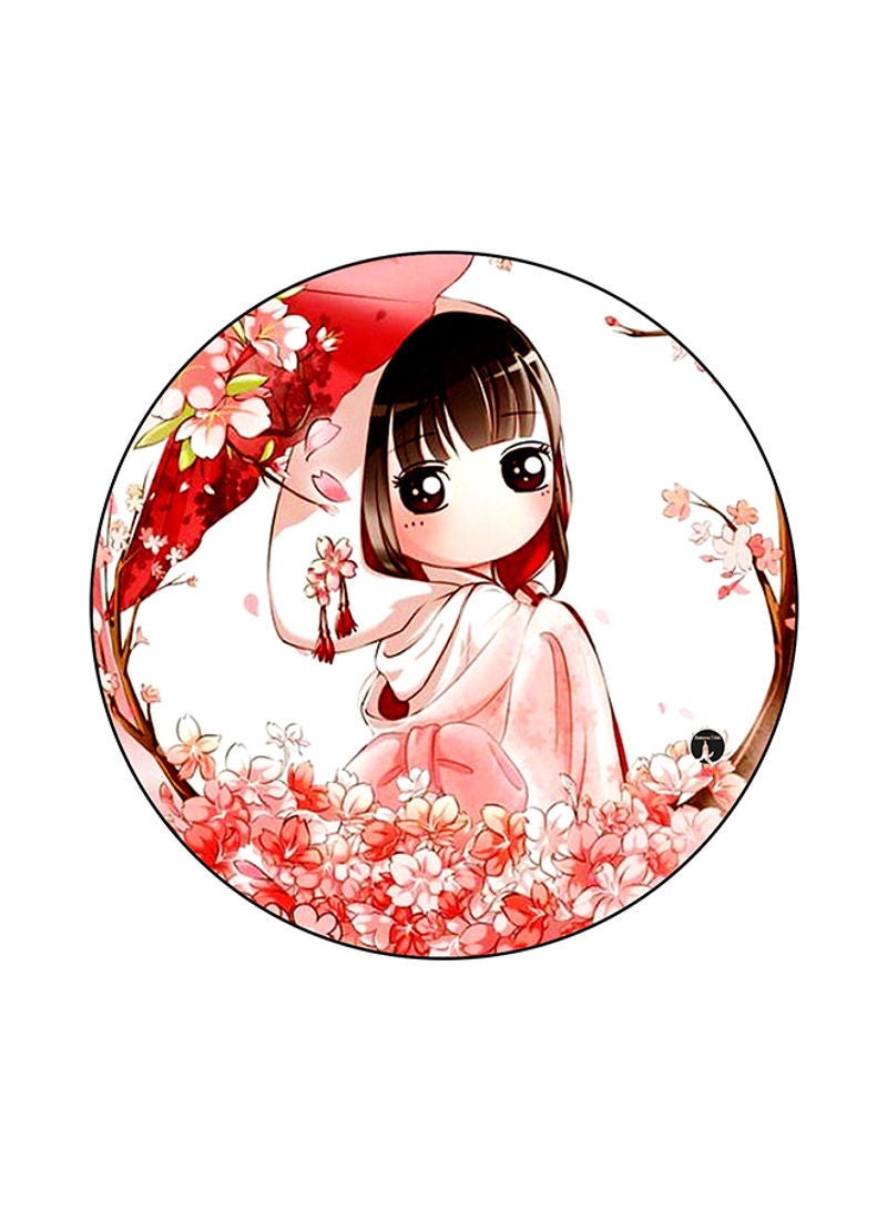 RKN Printed Round Mouse Pad Multicolour