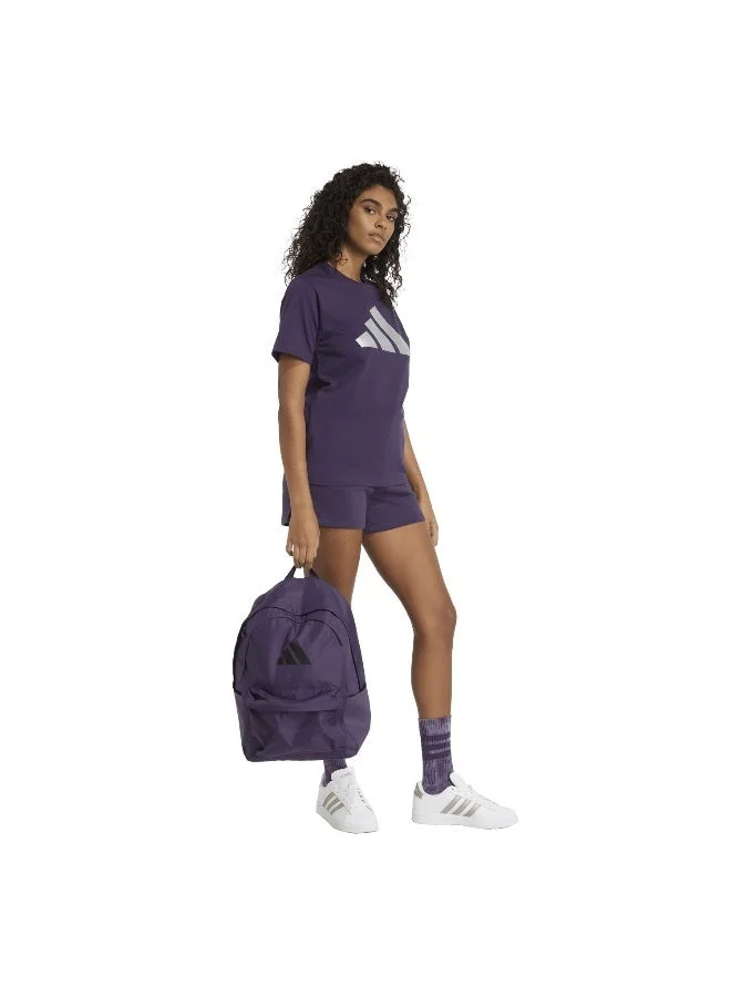Adidas AURPLU W C Hol Met T Purple Graphic Tee (Short Sleeve) T-Shirts For Women for Women | Best Price UAE