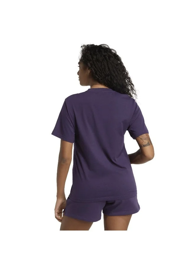 Adidas AURPLU W C Hol Met T Purple Graphic Tee (Short Sleeve) T-Shirts For Women for Women | Best Price UAE