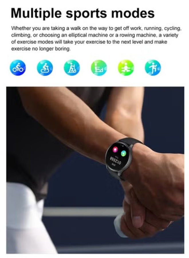 New ZW60 Smartwatch with 1.43-Inch AMOLED HD Display, Bluetooth Calling, Health  Fitness Monitoring, Multi-Sports Modes, Waterproof Design - Image 5
