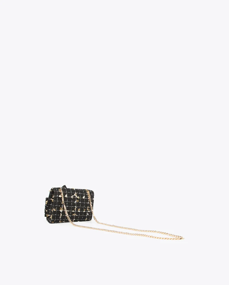 Lola Casademunt Tweed crossbody bag