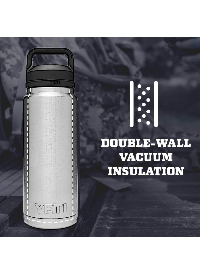 YETI YETI Rambler 26 oz Bottle, Vacuum Insulated, Stainless Steel with Chug Cap, White  - Image 2
