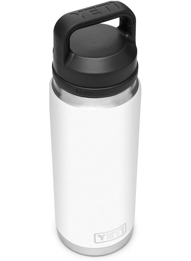 YETI YETI Rambler 26 oz Bottle, Vacuum Insulated, Stainless Steel with Chug Cap, White  - Image 3