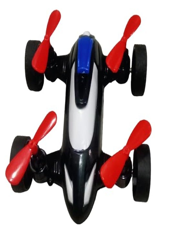 ZOKCY® (Pack of 2 Pcs) Fan Racing Car Toy for Kids/Plastic/Fan Spinning Car Toy for/Movable Fan Racing Playing Indoor & Outdoor Toy for Kids - Image 4