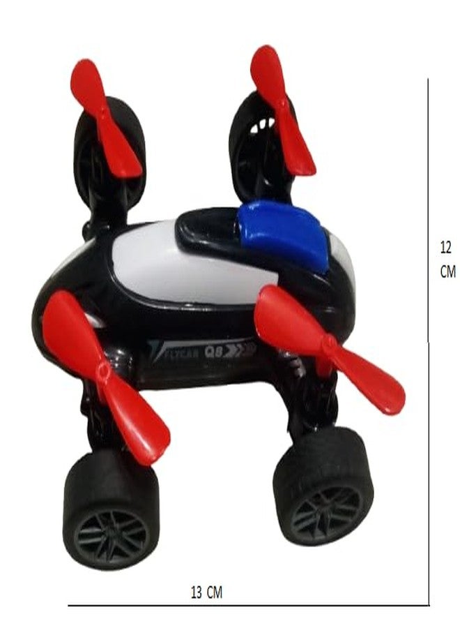ZOKCY® (Pack of 2 Pcs) Fan Racing Car Toy for Kids/Plastic/Fan Spinning Car Toy for/Movable Fan Racing Playing Indoor & Outdoor Toy for Kids - Image 3