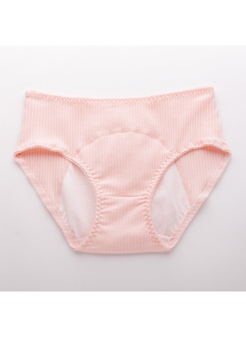 Generic Cotton Menstrual Panties Leakproof High-Waist Shrimp Red  - Image 1