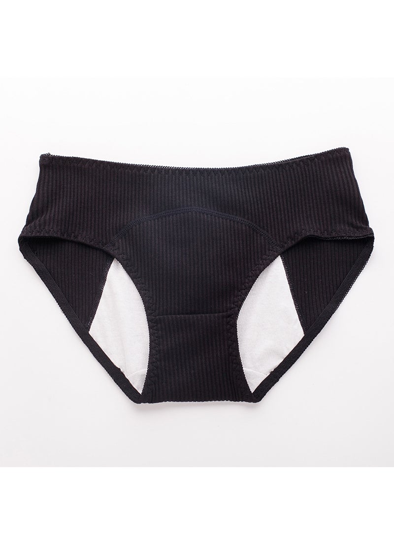 Generic Cotton Menstrual Panties Leakproof High-Waist Shrimp Red  - Image 2