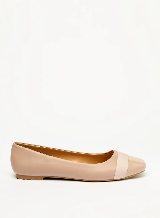 سيليست Women's Solid Round Toe Ballerina Shoes