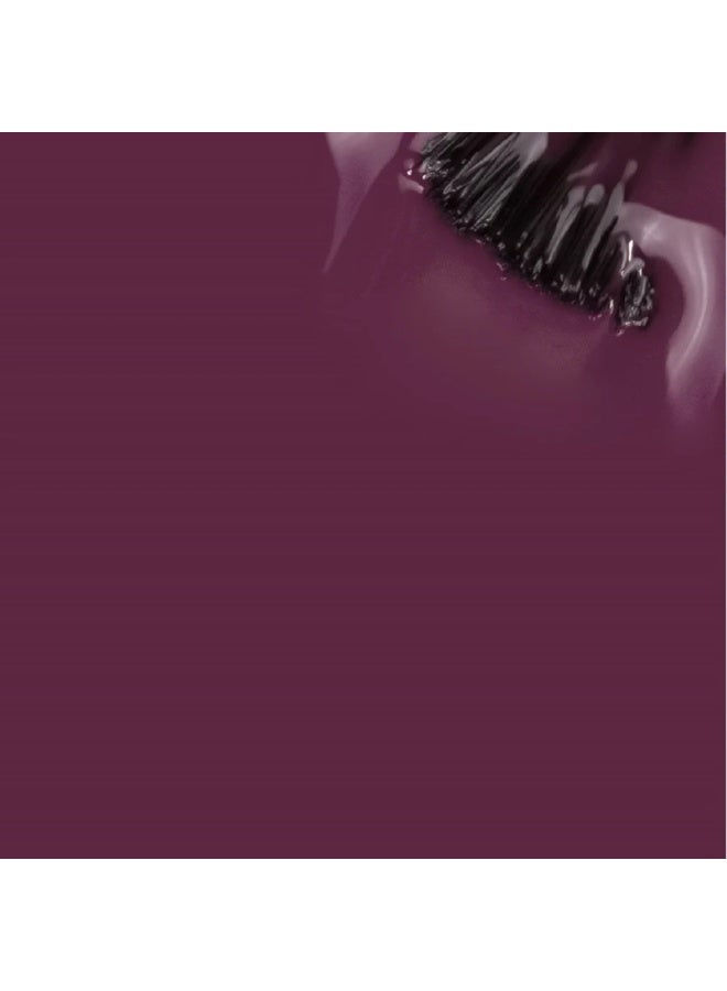 INOCOS Like Gel 2 Long Color Nail Polish 139 Aubergine Purple 11ml - Image 2