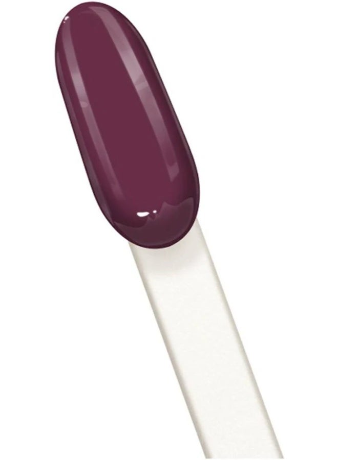 INOCOS Like Gel 2 Long Color Nail Polish 139 Aubergine Purple 11ml - Image 3