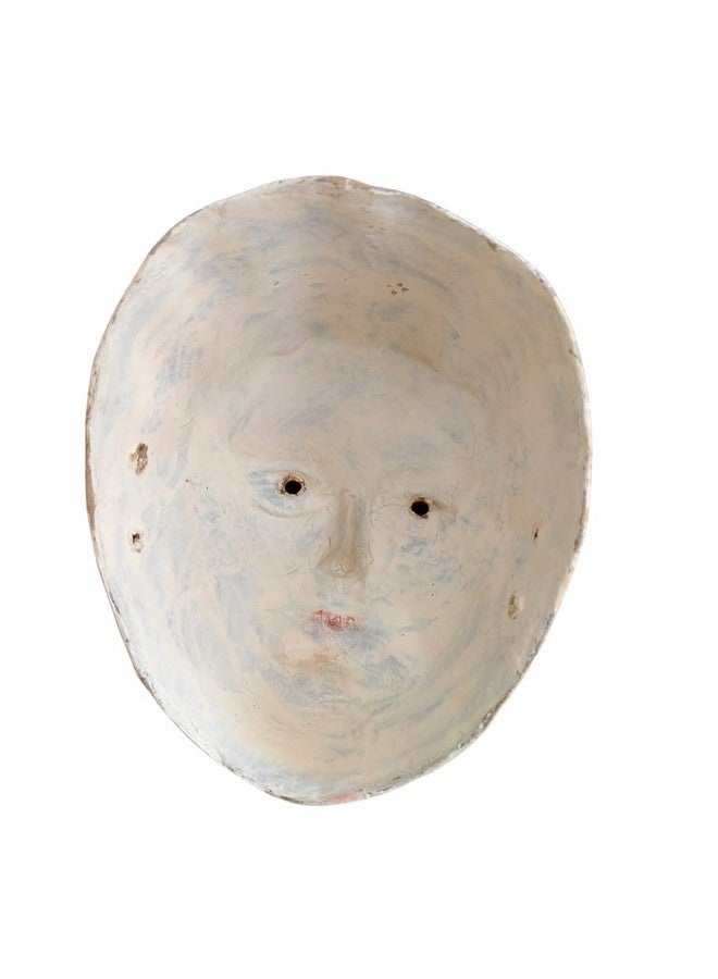 BookMyCostume Indian Aunty 70s Woman Retro Theme Female Mask Navrang Dance Fiber Face Mask Girls Fancy Dress Costume Accessory - Image 3