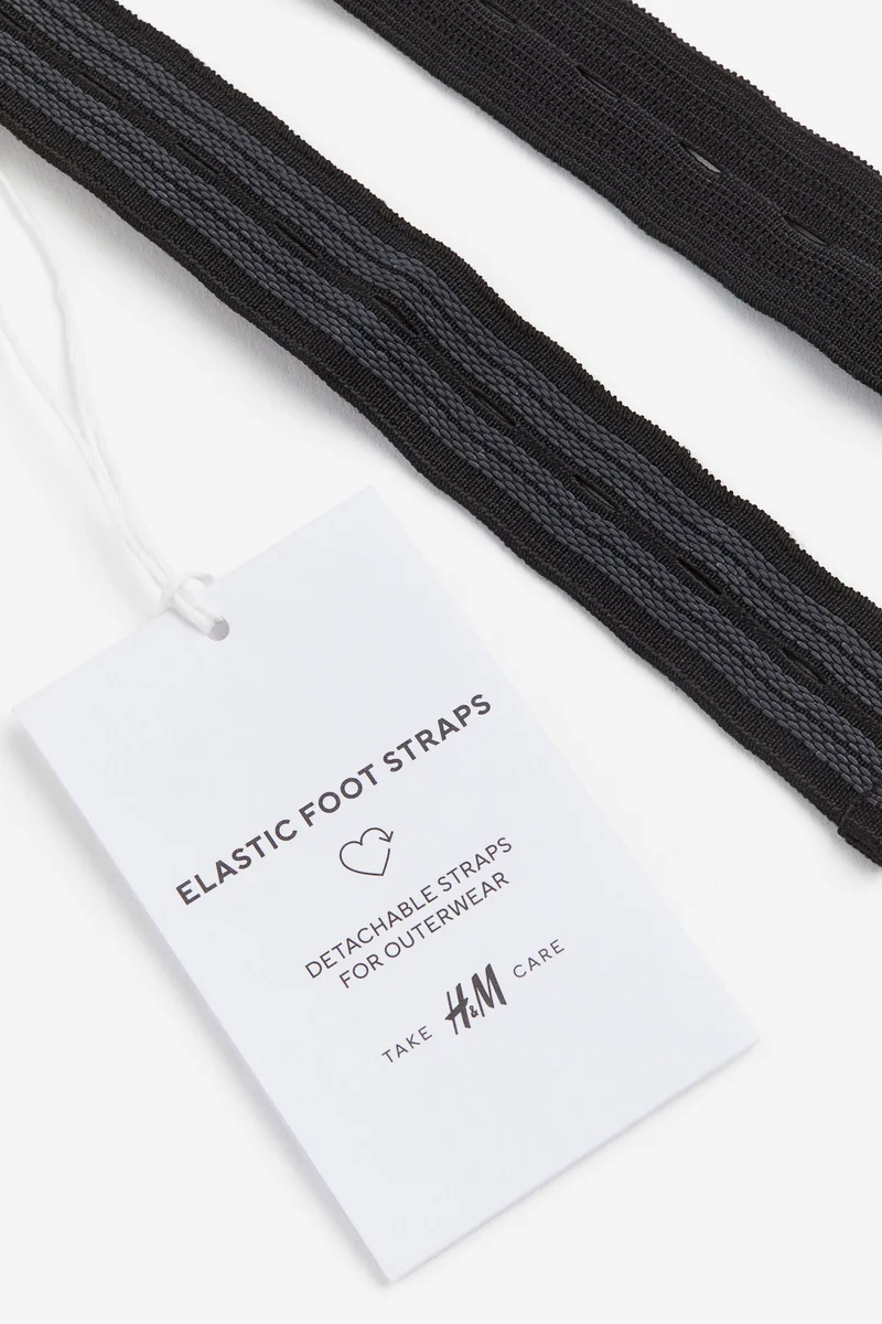 H&M 2-pack extra foot straps