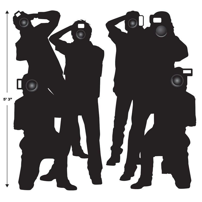 Beistle Paparazzi Insta Theme Photo Props and Backdrop - Image 2