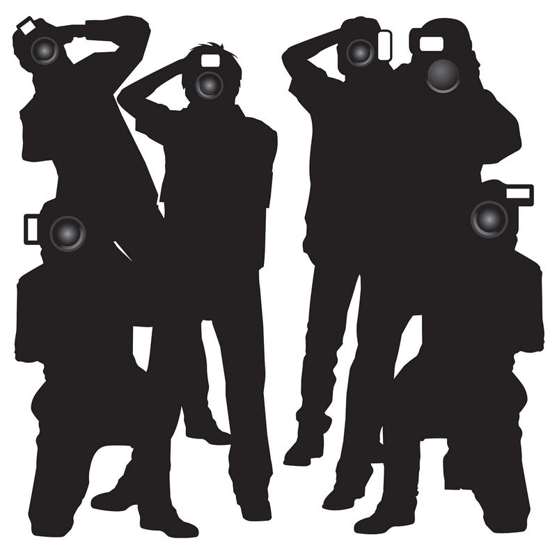 Beistle Paparazzi Insta Theme Photo Props and Backdrop - Image 1