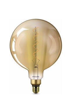 فيليبس مصباح LED كلاسيكي عملاق 28 واط طراز G200 قاعدة E27 لون ذهبي من فيليبس  - Image 2