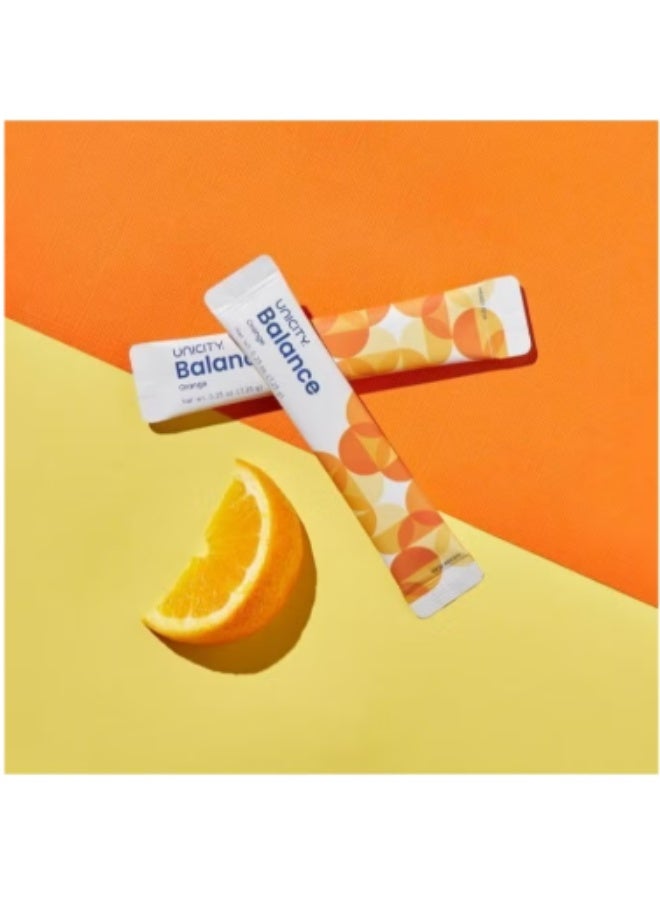 يونيسيتي بالانس بنكهة البرتقال - مشروب ألياف للصحة اليومية - Image 2