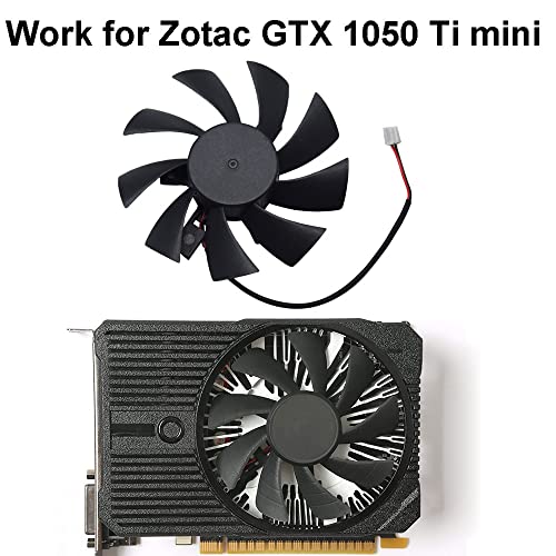 inRobert DIY Dual Bearing 85mm 2pin Video Card Fan Replacement for Zotac GTX 1050 Ti mini Graphic Card - Image 2