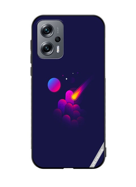 Protective Case Cover For Xiaomi Redmi K50i Space Minimalist Design Multicolour