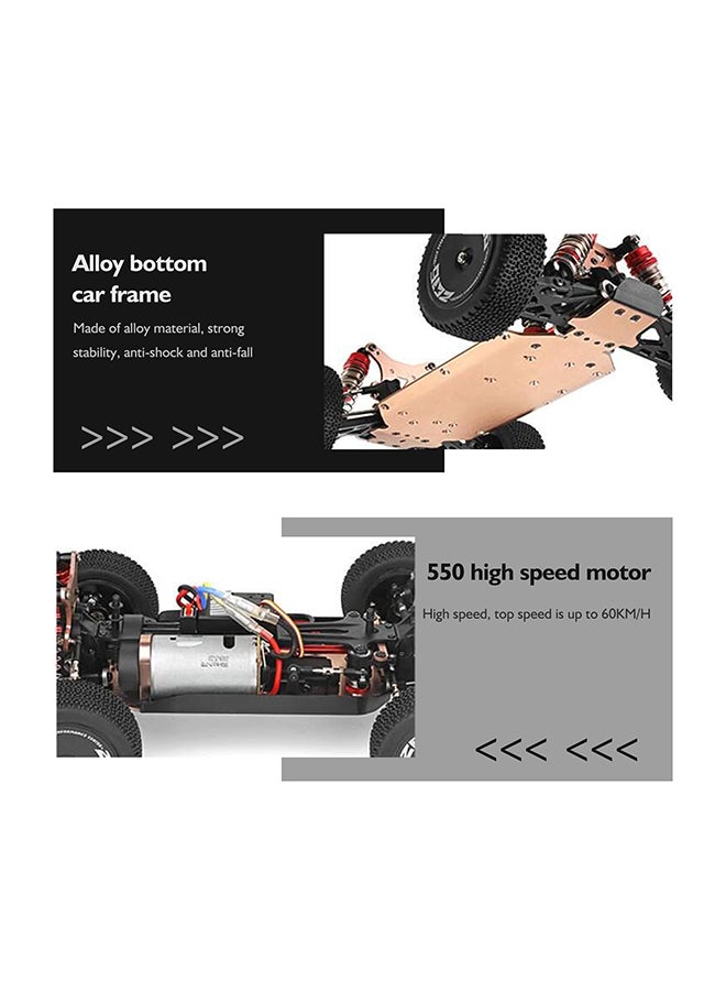 WLtoys XKS 144001 60km/h 1/14 Scale 2.4GHz 4WD RTR High Speed Off-Road Drift RC Buggy Car 41.5cm - Image 3