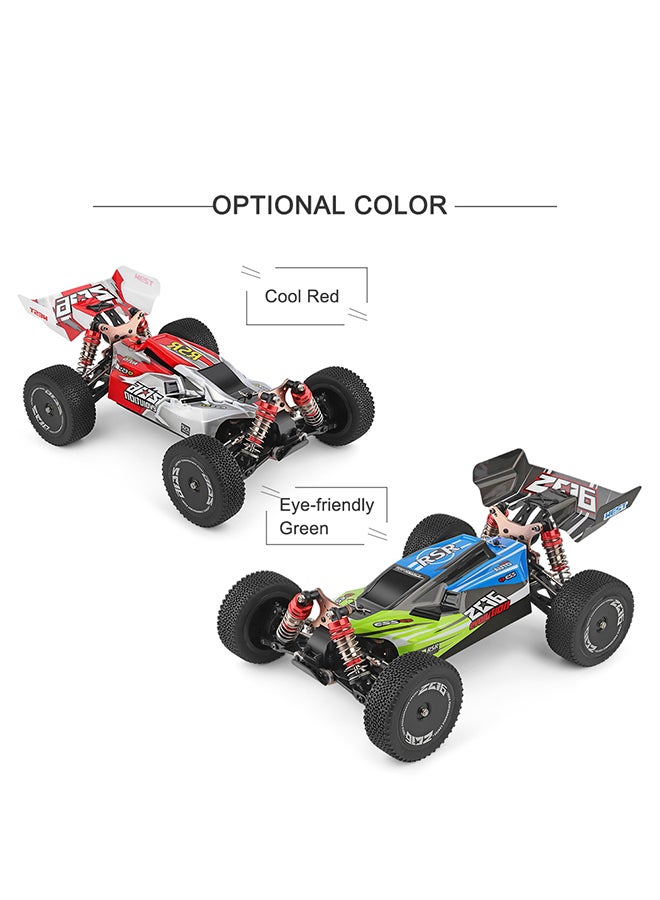 WLtoys XKS 144001 60km/h 1/14 Scale 2.4GHz 4WD RTR High Speed Off-Road Drift RC Buggy Car 41.5cm - Image 2