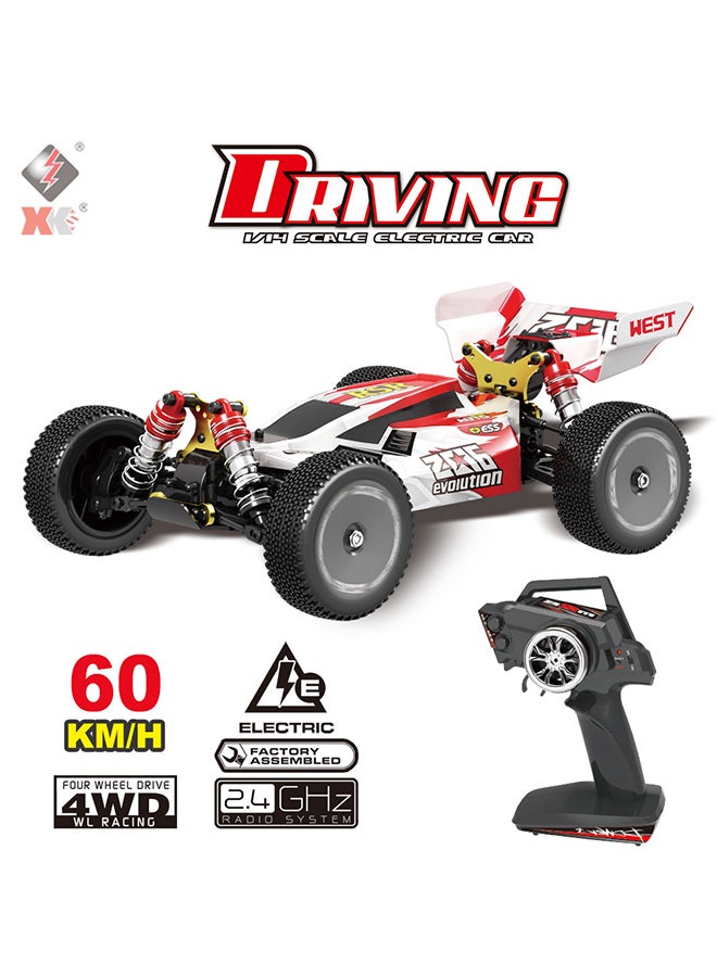 WLtoys XKS 144001 60km/h 1/14 Scale 2.4GHz 4WD RTR High Speed Off-Road Drift RC Buggy Car 41.5cm - Image 5