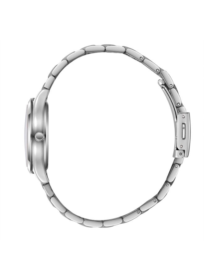 Lee Cooper ساعة يد معدنية أنالوج للنساء LC08147.390 - 33 مم - Image 3