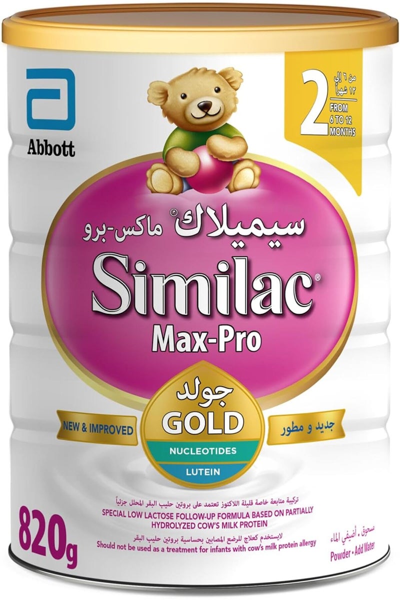 SIMILAC MAX-PRO(SNSTV) NO 2 820GM
