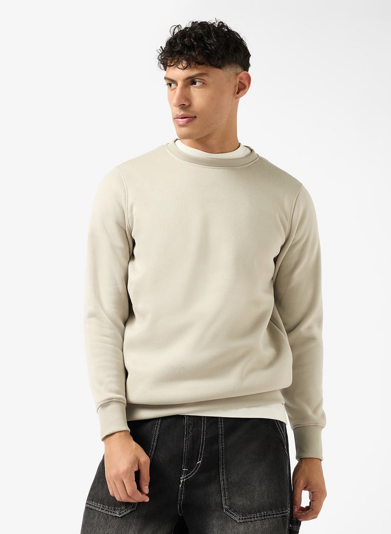 BRAVE SOUL Crew Neck Sweatshirt - Image 1