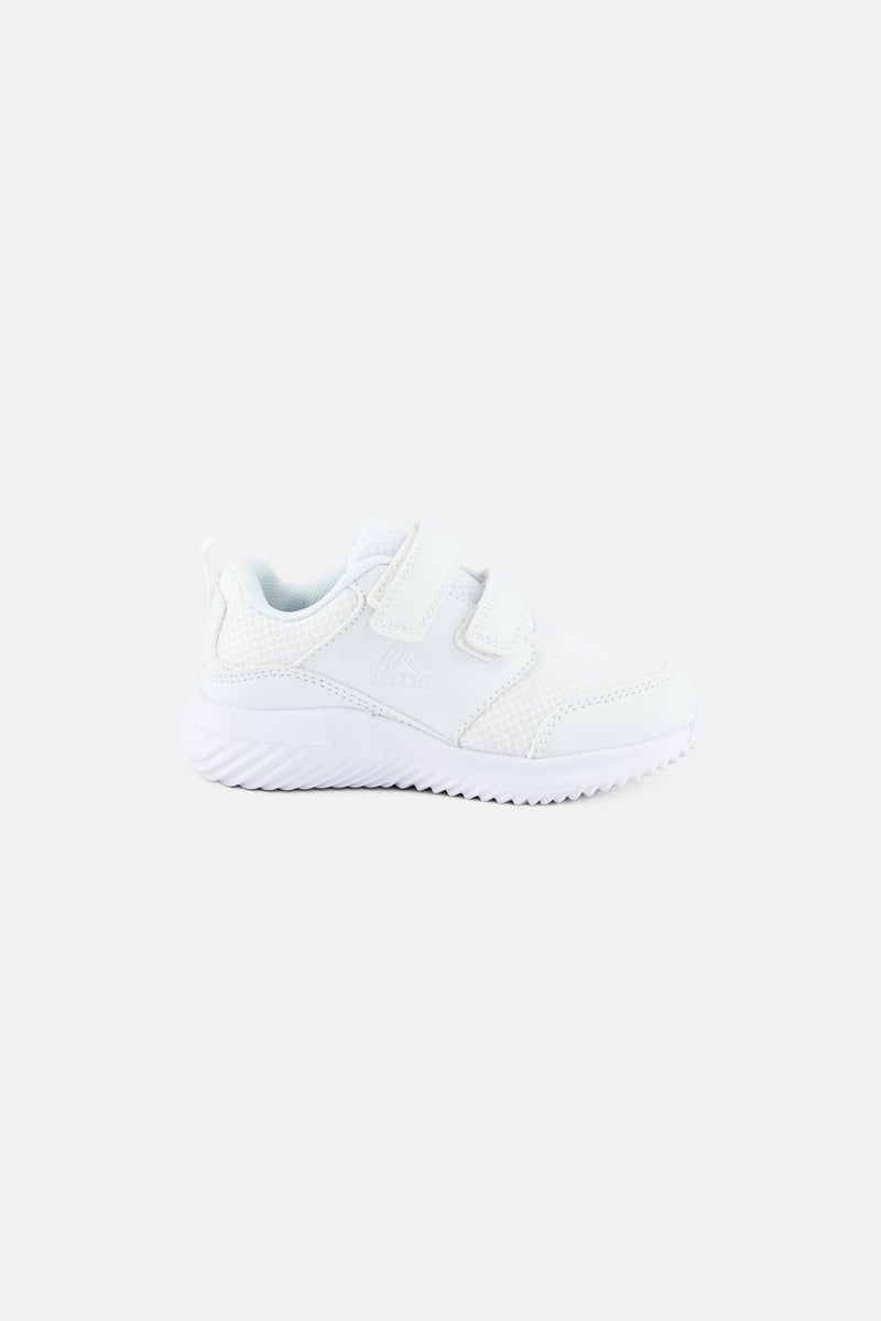 RBX Toddlers Girl Velcro Closure Sneakers Shoes, White - Image 3