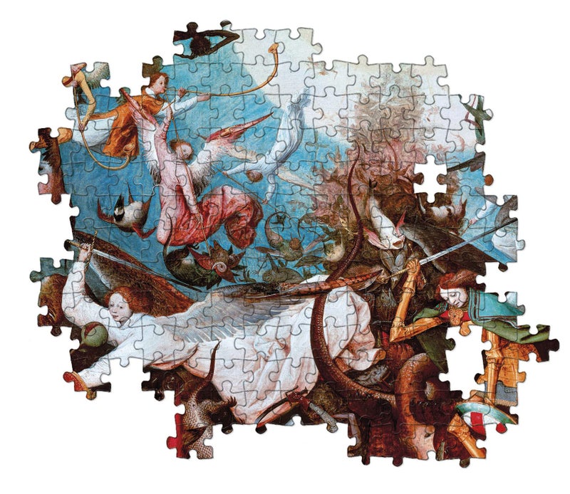 Clementoni - 39662 - Museum Collection Puzzle - The Fall of The Rebel A. - Jigsaw Puzzle 1000 Pieces, Made in Italy, Jigsaw Puzzle for Adults - Image 4