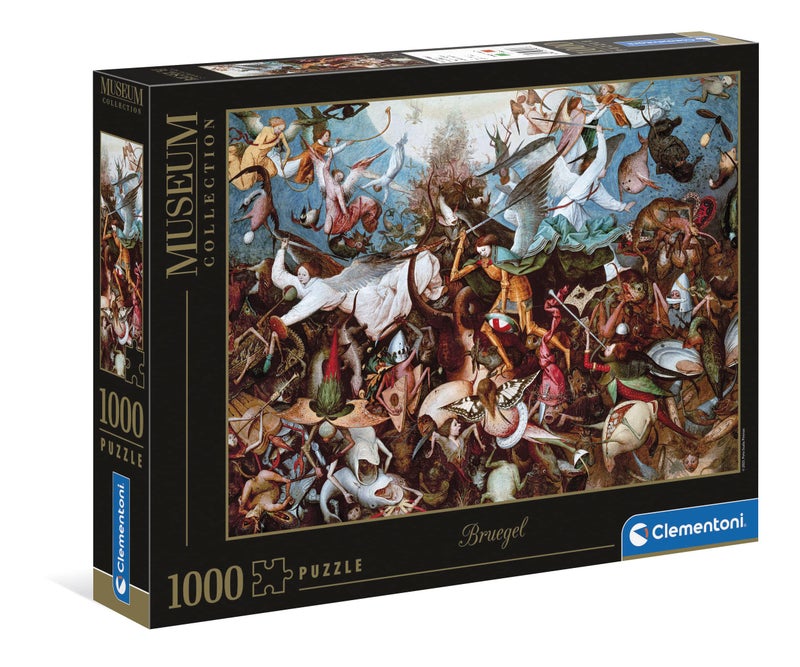 Clementoni - 39662 - Museum Collection Puzzle - The Fall of The Rebel A. - Jigsaw Puzzle 1000 Pieces, Made in Italy, Jigsaw Puzzle for Adults - Image 1