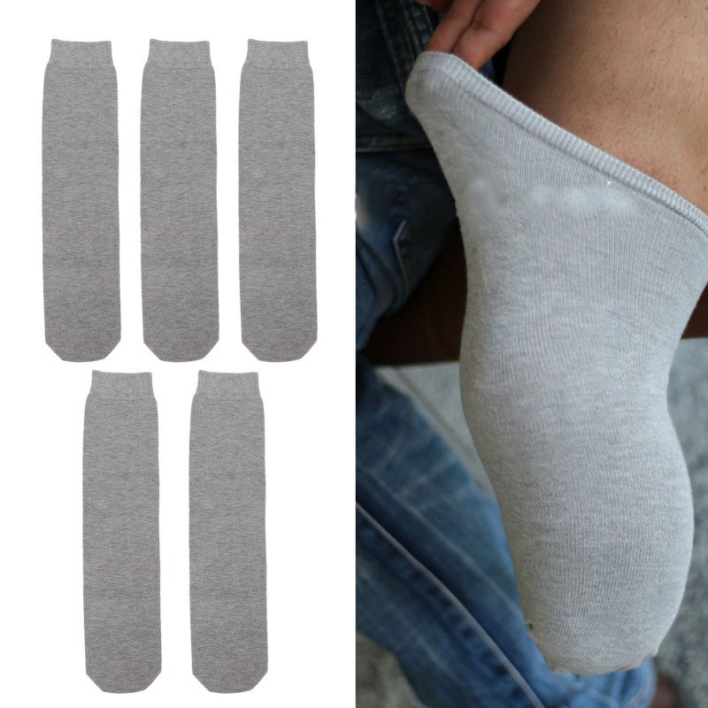 Stump Shrinker: XL Cotton Material - Sweat Absorbent Breathable Anti Roll Design Amputation Shrinker for Post Operative Limb Skin Care - Image 1