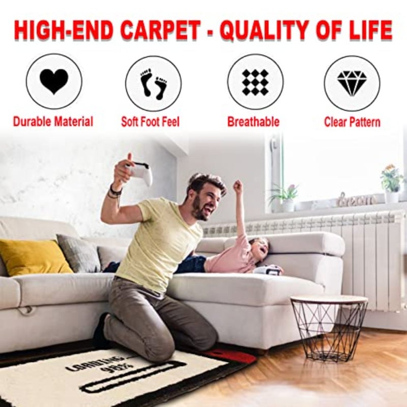 Anime Gaming Rug Anime Carpet Game Rugs for Bedroom Aesthetic Soft Carpet Decorative Rug for Indoor Outdoor 59 * 24in 3 - Image 3