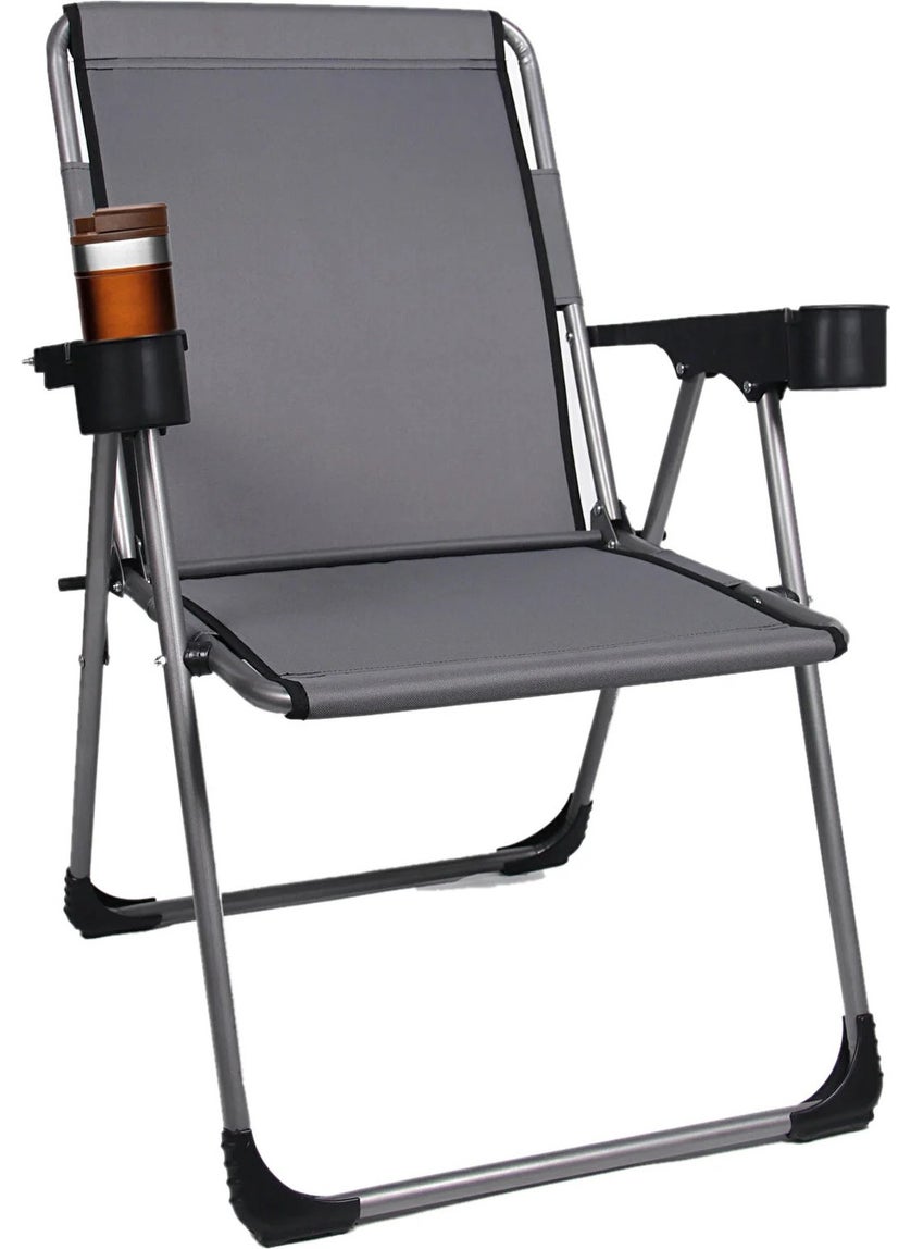 Fora Metal 2-Piece Luxury Camping Chair with 150 Kg Carrying Capacity  - Image 5