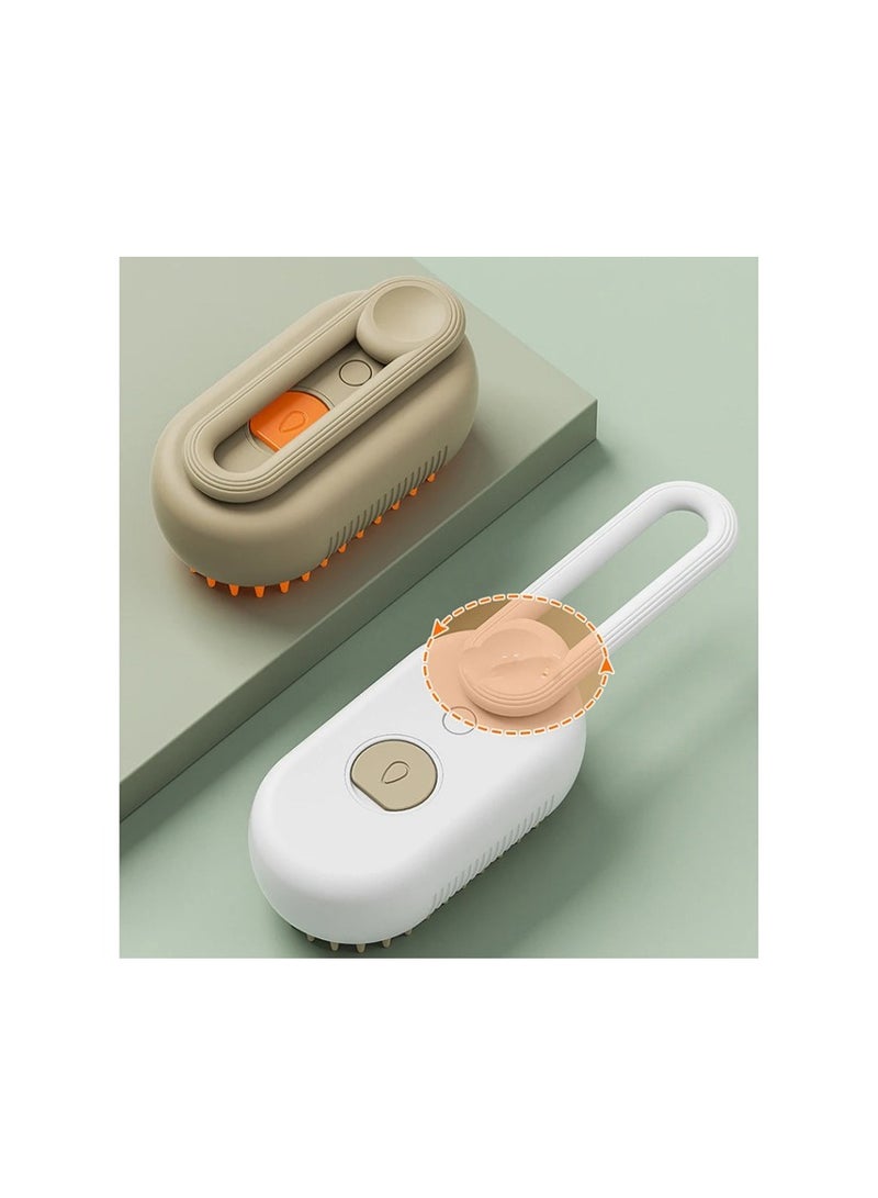 Generic Steamy Brush Cat Steam Brush - 3 In1 Cat Steamy Brush, Steamy Dog Electric Spray Cat Hair Brush self Cleaning Steam Cat Brush for Massage, Pet Spray Comb Cat Grooming Brush with Steam  - Image 4