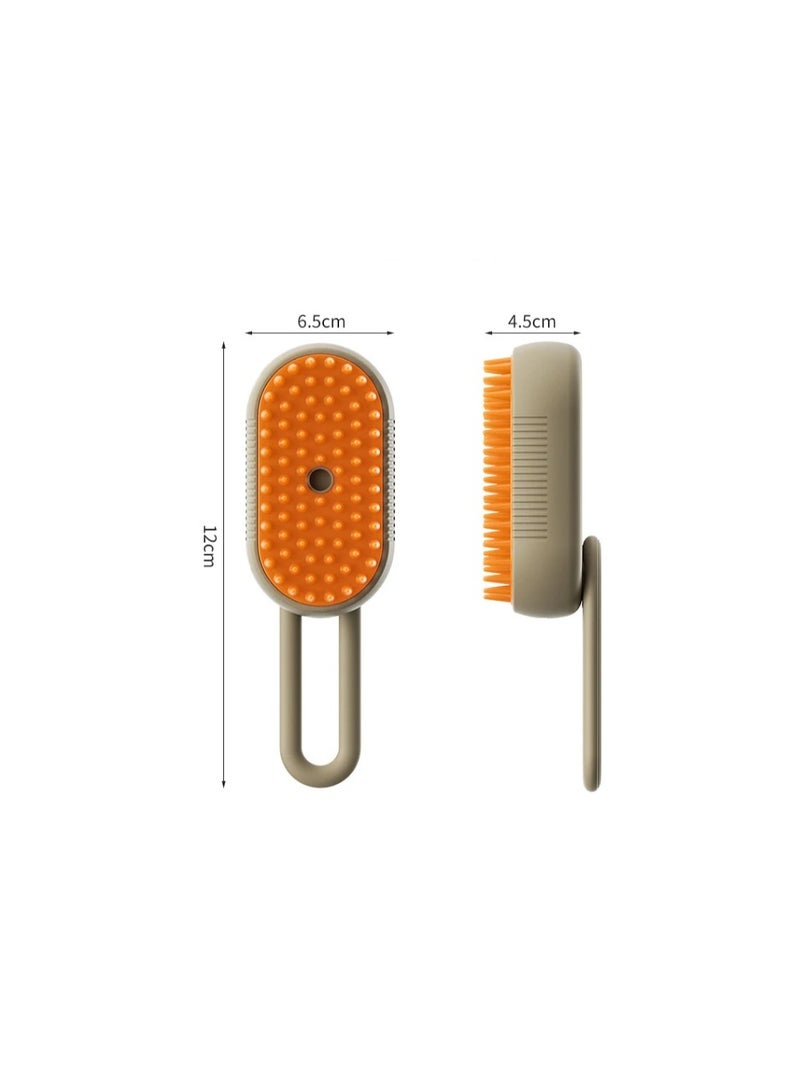 Generic Steamy Brush Cat Steam Brush - 3 In1 Cat Steamy Brush, Steamy Dog Electric Spray Cat Hair Brush self Cleaning Steam Cat Brush for Massage, Pet Spray Comb Cat Grooming Brush with Steam  - Image 5