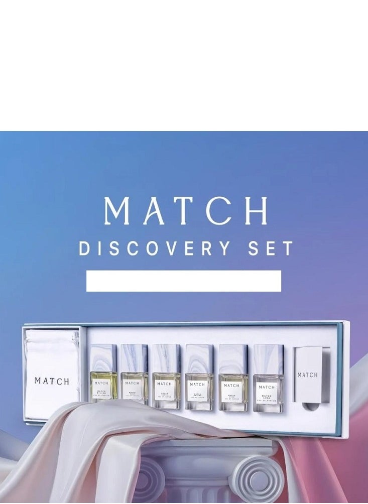 ماتش - مجموعه عطور متش الاصليه 6قطع *10ملي اودي بارفيوم - Image 1