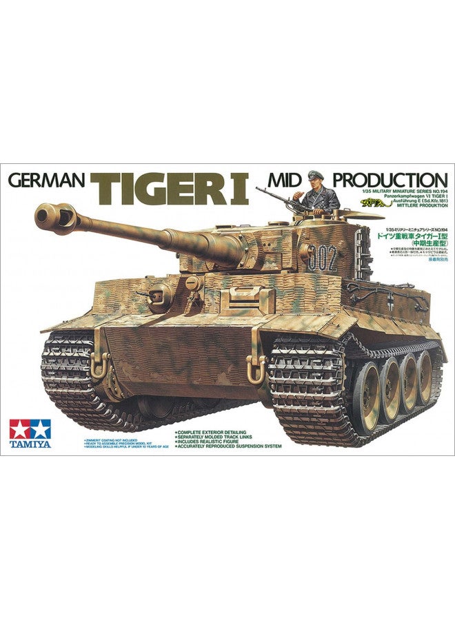 TAMIYA Models Tiger I Mid Production - Image 3