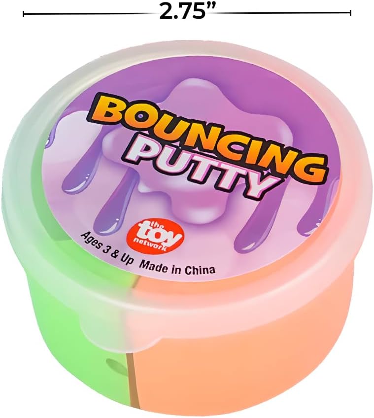 Rhode Island Novelty Bouncing Putty - Colorful Bouncing Putty for Kids - Image 2