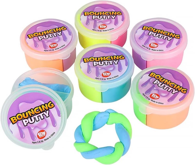 Rhode Island Novelty Bouncing Putty - Colorful Bouncing Putty for Kids - Image 5