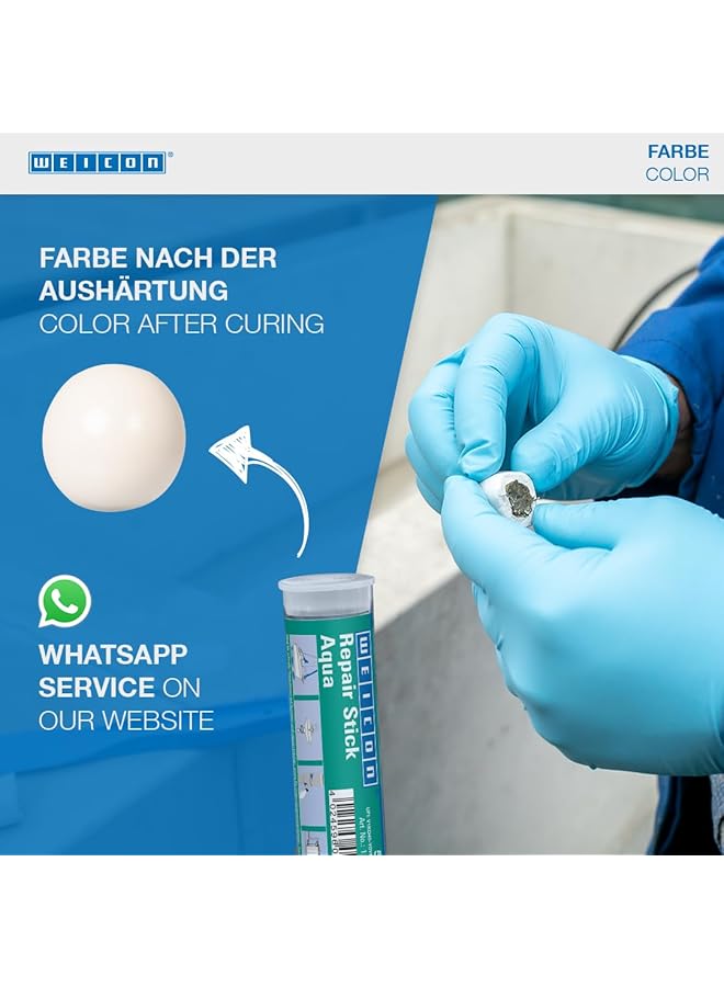 Weicon Repair Stick Aqua 57G - Image 5