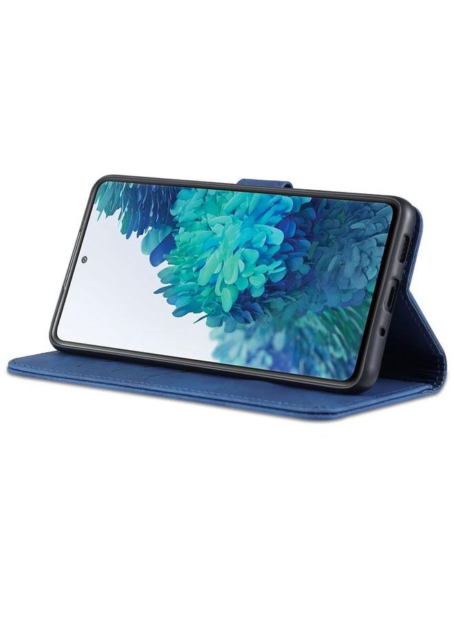 Case For Samsung Galaxy S20 FE / S20 Lite / S20 Fan Edition / S20 FE 5G / S20 FE 2022 Skin Feel Calf Texture Horizontal Flip Leather Case with Card Slots & Holder & Wallet