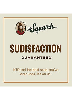 Dr. Squatch R. Squatch All Natural Bar Soap For Men With Zero Grit 3 Pack Cedar Citrus  - Image 5