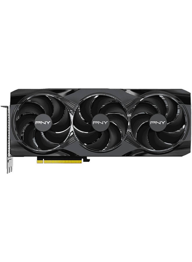 بي إن واي بطاقة الرسوميات GeForce RTX 5080 بسعة 16 جيجابايت GDDR7 PCIe 5.0، معالج Blackwell، 10,752 نواة CUDA، تردد تعزيز 2.62 جيجاهرتز، ذاكرة 256 بت، 30 جيجابت في الثانية، تبريد ثلاثي المراوح، إضاءة RGB، HDMI 2.1 و DisplayPort 2.1، ألعاب 4K/8K ومحطة عمل إبداعية | VCG508016TFXPB1 - Image 3