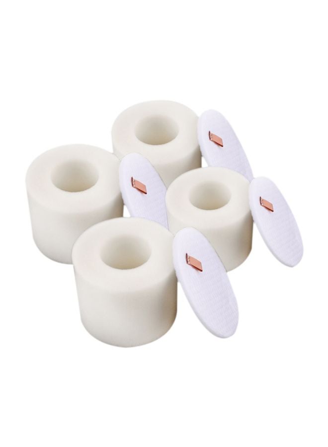 NIBEMINENT 4-Piece Foam Felt Filter for Shark Rotator Pro Set H24300-4 White  - Image 1