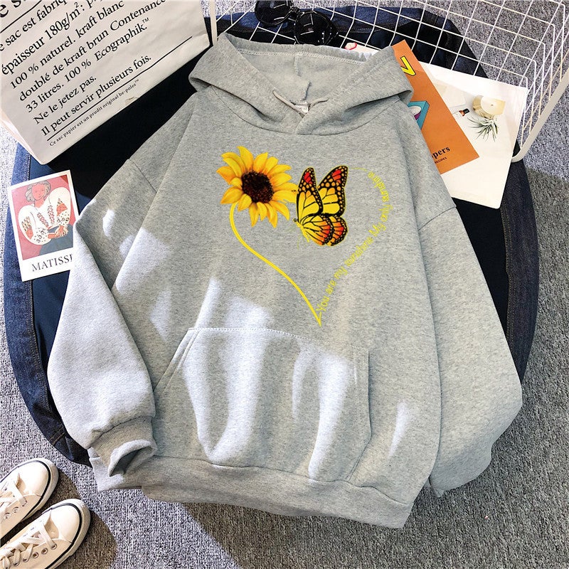 2024 Amazon ebay AliExpress Cross-border Independent Station eBay Creative Letters European and American Mens and Womens Hooded Sweats Grey 