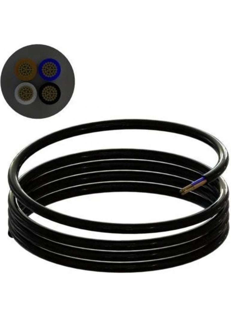 TSE 7 Meters 4x1 Ttr Cable Black  - Image 1